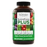 Dr. Schulze's SuperFood Plus - Everyday Superfood Supplement to Support Overall Wellness - Clean, Quality Nutrition - Supports Metabolism & Daily Energy - Gluten-Free & Dairy-Free - 390 Tablets