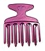 Produktbild Hercules Sägemann 245 Profi Fingerstyler Afro Pick Flieder metallic 11 Zähne 5/6 im Versatz - 4 Zoll - grob Lockenkamm New Line Original