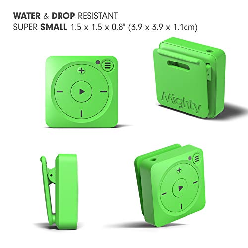Mighty Vibe Spotify and Amazon Music Player - Bluetooth & Wired Headphones - 1,000+ Song Storage - No Phone Needed - Green - Thumbnail 2