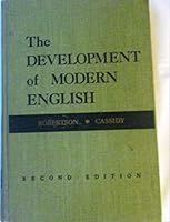 The Development of Modern English, Second Edition B0011D78I2 Book Cover