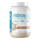 NutraOne ProteinOne Whey Protein Promote Recovery and Build Muscle with a Protein Shake Powder for Men & Women (Caramel Cookie Crunch, 2 LB)