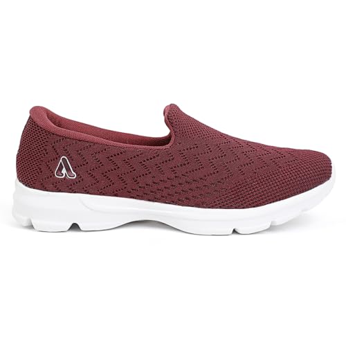 Image of Aqualite SKR-131 Premium Lightweight Casual Shoes with Comfort Cushion & Slip-On Dailywear Shoes for Women