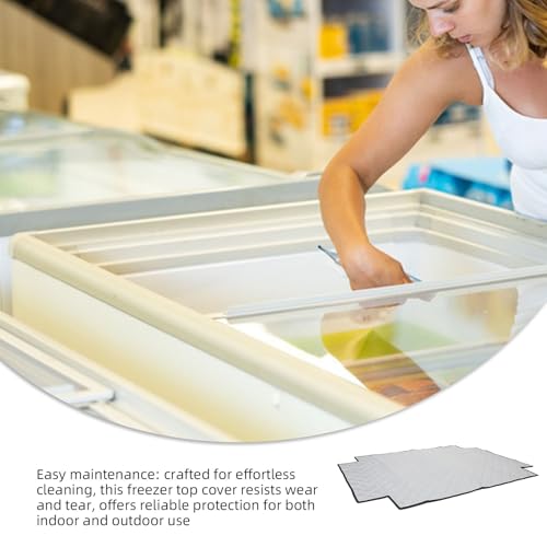 Housse de congélateur thermique et imperméable pour extérieur