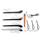 Car lights interior Car Carbon Fiber Door Panel Ambient Light L-ed Atmosphere Lamp Blue Colors Fit For Toyota RAV4 Wildlander 2020-2022 Enhance nighttime driving experience