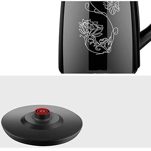 Hervidor eléctrico antiquemaduras con doble cuerpo 2.2L negro miniatura 4