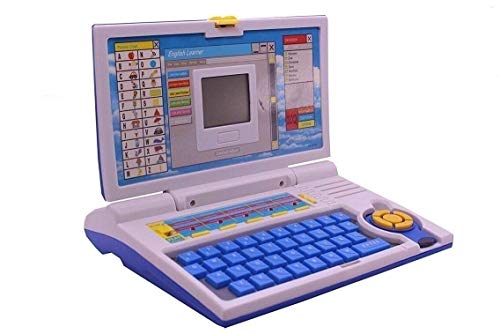 Techno Buzz Deal Fun English Learner Educational Laptop (Blue)