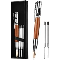 AUAUY Bolígrafo de Metal con Acción de Perno de Titanio, Pluma