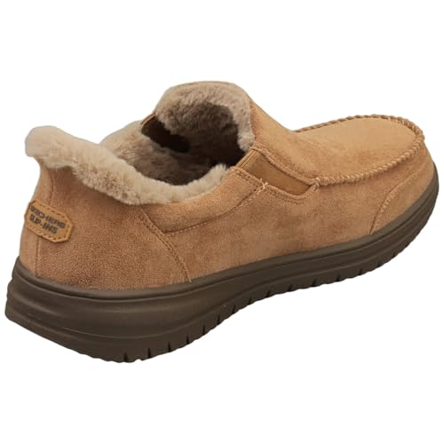 Skechers Uomo Slip-Ins Relaxed Fit: Murette - Scofield Shoes In Ocra, Taglia 41 - 2