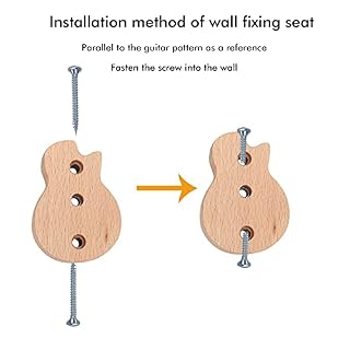 Support de guitare en bois dur pour violon (GG-4) - Les Beatles, Paul McCartney, John Lennon, RIngo Starr, George Harrison Support de guitare en bois dur pour violon (GG-4) – Image 2