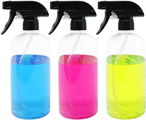 EPAuto Spray Bottles 16(oz) for Cleaning, 3-Pack