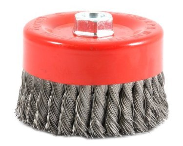 Forney 6 in. Dia. x 5/8 in. Steel Cup Brush 1 pc. Knotted