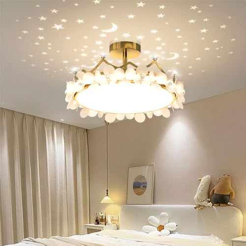Lustre salon moderne couronne en acrylique luxe luminaire suspendu 50cm - 2