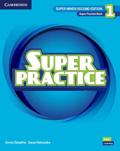 Portada de Super Minds Level 1 Super Practice Book British English