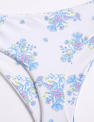 seamoly Tankini Set for Women Halter V Neck Bathing Suit High Waist Bikini Set Tummy Control Swimsuit3