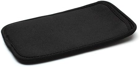 Neoprene Waterproof Slim Carry Bag Soft Pouch Case Cover for Nokia 8800 Sapphire Arte - Black