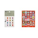 【セット買い】ほぼ日手帳 TSUKI no IRO/インデックスシール 手帳アクセサリー + 北岸由美/シール しろねこのまいにち 手帳アクセサリー