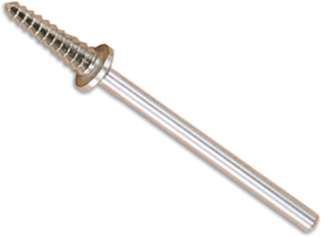 Tapered 3/16" Threaded Screw Mandrel, 3/32" Shank Box of 12
