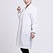 Brawdress Unisex Bata de Médico Laboratorio Enfermera Sanitaria Algodón, Mujer Hombre Camisa...