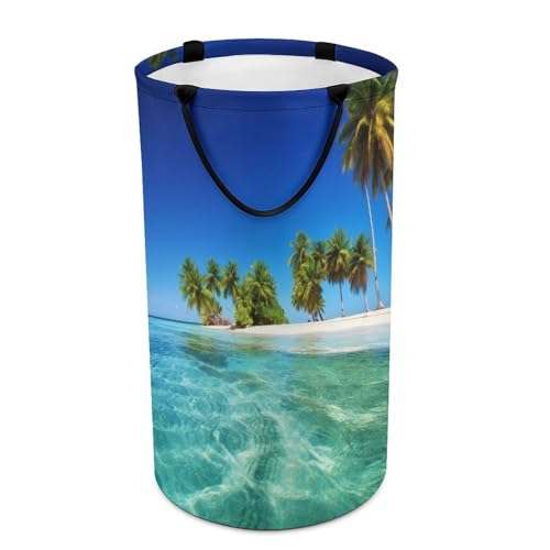 Panier à linge imperméable pliable grand format pour chambre et bain - 2