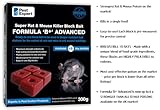 Pest Expert Advanced Rat & Mouse Poisoning Bait Blocks (1.2kg) Strongest Super Strength Rat Poison, Fast-Acting Single Feed Rodent Killer (4 x 300g - 60 Bait Blocks) - Image 5