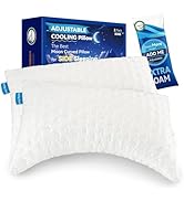 Neck and Shoulder Pain Relief Adjustable Shredded Memory Foam Pillow for Side Sleepers
| Ergonomic Curved Memory Foa 41mLH7HS%2B2L. AC SR166,182