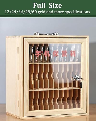 Mueble para móviles con 12 compartimentos de madera para colegio 3
