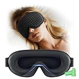 Sleep Mask, Eye Mask, Zero Eye Pressure Sleeping Eye Mask- 100% Blackout 3D Sleep Masks for Men & Women- Eye Masks for Sleeping Suitable for Travel - Image 1