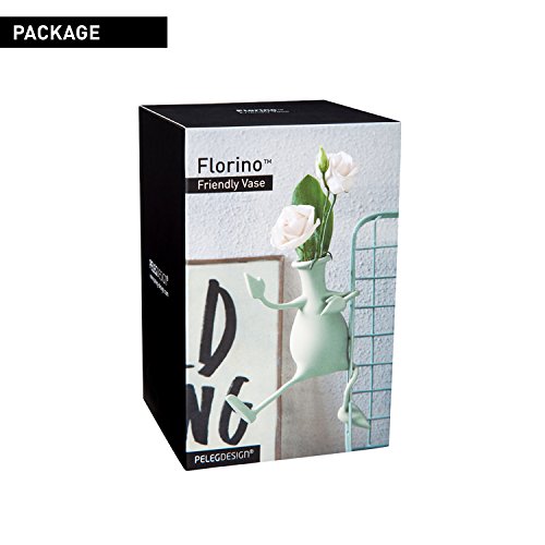 Florino – Friendly Flower Vase Modern Home Décor Vase For Flowers Unique Gifts By Peleg Design (Mint) #TOP1