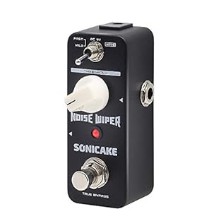100% Analog Design keeps Noise away from your pedals without changing Dynamics and Tone Characters Easy-to-Use One Knob Control (Threshold) for the Main Function Two working Modes for FAST or SMOOTH noise reduction True Bypass Footswitch of Guitar Ef...