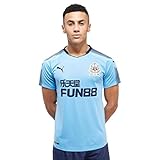 Worn during 2017-18 season PUMA Neue Newcastle United 2017/18 Auswärtshemd FuÃŸball Replica Blue, Blau, S