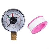 Manómetro fácil del reemplazo del balneario de la instalación para...