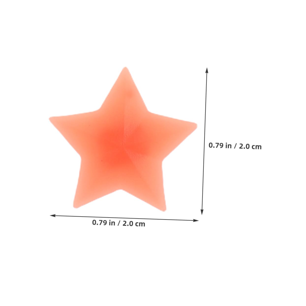 Mikikit 72Pcs Bike Beads Star Shape Bicycle Accessories for Easy Installation Bicycle Decorations Fun Durable Bike Wheel Charms for Boys