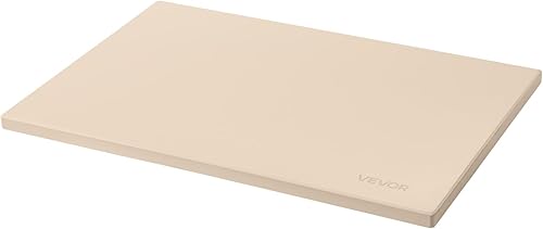 Miniatura 9 de VEVOR Piedra para pizza, 20 x 14 x 0.6 pulgadas, piedra rectangular para pizza de cordierita, piedra de cocción resistente al calor de 1450 °F, Beige