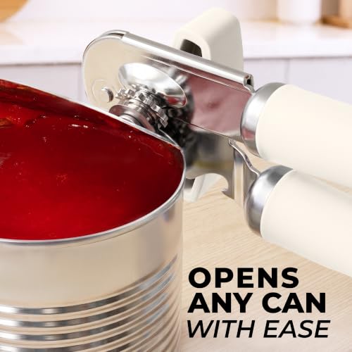 Image of Zulay Kitchen Stainless Steel Swing Open Manual Can Opener Comfortable Grip