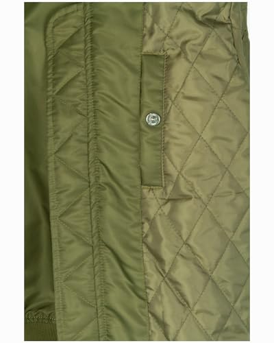 Top Gun MA-1 Bomber Jacket for Women – Olive Green, Medium – Ultimate Stylish Comfort with Vintage Vibes - Image 6