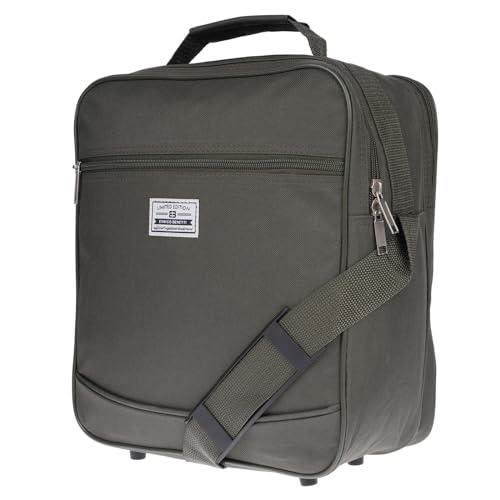 Christian Wippermann große Herren Tasche Arbeitstasche Umhängetasche Flugbegleiter Messenger Bag Olive