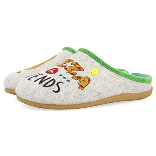 HOT POTATOES NAVAN, Pantuflas, Gris, 34 EU