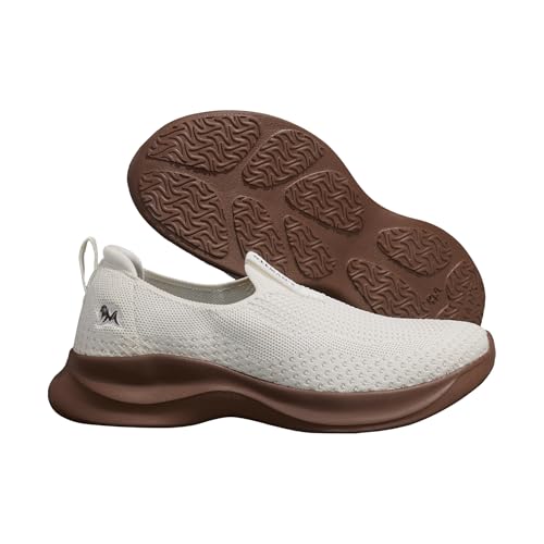 Image of Neeman's Ease Flow Slip Ons for Men | Breathable Knit Casual Shoes Recycled Bottles | Lightweight Cushioned Slip-On Shoes with Lycra Lining & EVA Sole