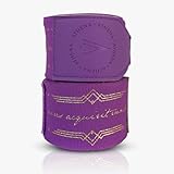 Women's Handwrap Boxing Wraps Muay Thai Kickboxing and MMA, Athena Diana Handwrap Violet 4.5m 180