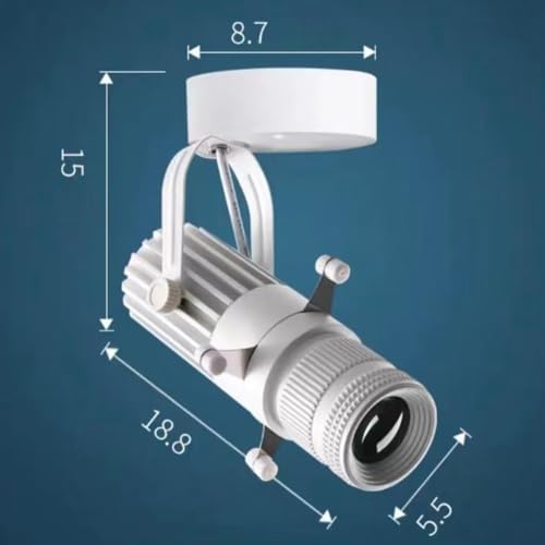 Plafonnier LED COB 15W à intensité variable pour l'éclairage de suivi d'un bar - 6