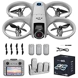 FPV Drone with HD Camera Sceen Remote Controller, Optical Flow Positioning & Intelligent Obstacle Avoidance Mini RC Quadcopter Beginner-Friendly Indoor Outdoor Aerial Photography GT3 Drone for Adults