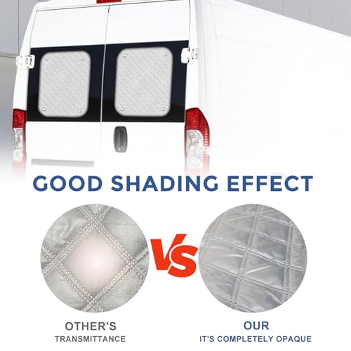 Rear Door Window Sun Shade Compatible with Ram ProMaster 2014-2026 by bumxca - Used condition - Image 6