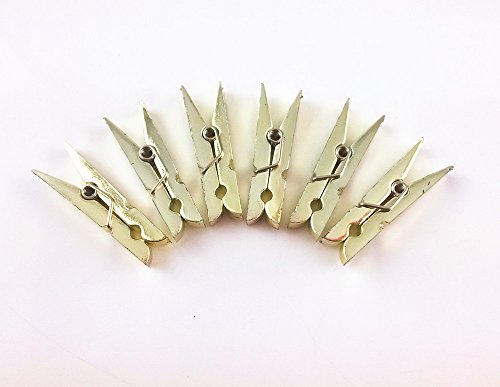Yueton 50Pcs Mini Plastic Clothespins Clip thumb #4
