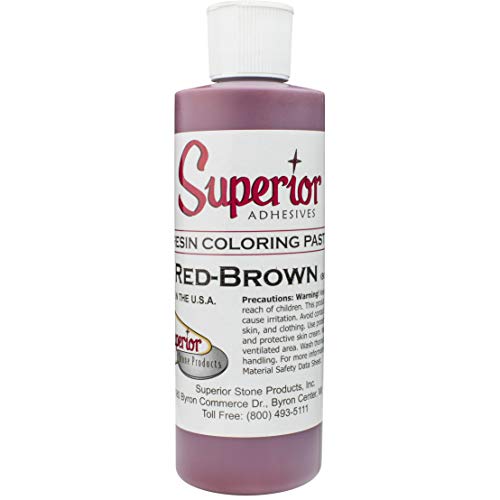 Superior Resin Coloring Paste (8 oz, Red-Brown)