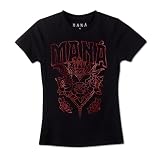 MANÁ Official Tour Rhinestone T-Shirt Black