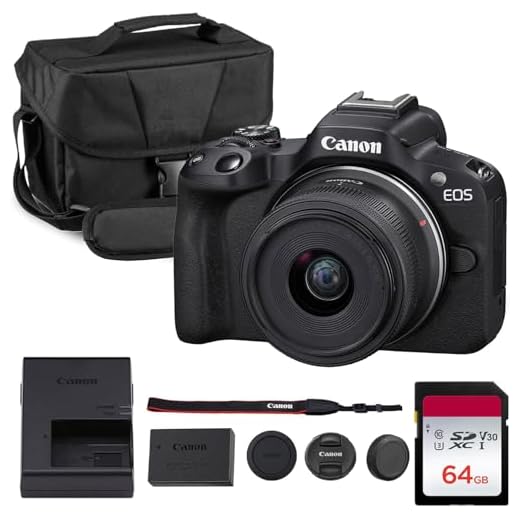 Canon EOS R50 Mirrorless Camera Bundle