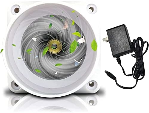 VVlight 2 Inch Inline Fan 12v, HVAC Fans & Circulators Greenhouse Ventilation Equipment Duct Fan for Grow Tent Attic Kitchen (Size : A-Normal Power)