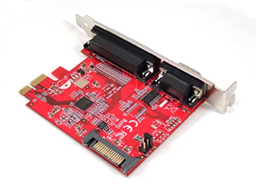 Ableconn Pex-Io116 Pci Express Combo Adapter Card With 1X Rs232 Serial Port And 1X Ieee 1284 Parallel Port (Asix Ax99100 Controller) #TOP7