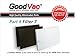 GoodVac Filter Sharp FP-A60UW FP-A80UW Air Purifier Replacement Filter and 2 Carbon Pre-Filters Replaces FZ-A60HFU FZ-A80HFU