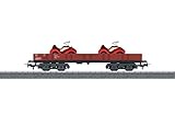 märklin niederbordwagen grün  Märklin 44735 - Niederbordwagen Bobby Car, Schienenfahrzeuge